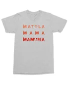 Koszulki i topy damskie - Koszulka na Dzień Matki Matula Mamusia Mama Szary L - miniaturka - grafika 1