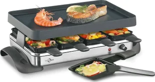 Grill elektryczny Kuchenprofi raclette / grill stołowy, dla 8 osób, 47 x 24,5 x 13,5 cm - Raclette - miniaturka - grafika 1