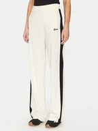 Spodnie sportowe damskie - Guess Spodnie dresowe V5GB00 Z3D60 Écru Regular Fit - miniaturka - grafika 1