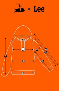 Lee SEASONAL HOODIE Glicia bluza bawełniana męska z kapturem kangurka S - Bluzy męskie Lee SEASONAL HOODIE Glicia bluza bawełniana męska z kapturem kangurka S - Bluzy męskie - miniaturka - grafika 1
