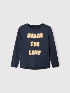 Bluzy dla chłopców - Name it Bluzka 13204615 Granatowy Regular Fit - grafika 1