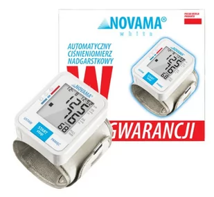 NOVAMA White W Ciśnieniomierz nadgarstkowy TOW008911 - Ciśnieniomierze i akcesoria - miniaturka - grafika 2