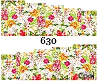 Ozdoby do paznokci - Naklejki wodne na paznokcie - nr 630 - miniaturka - grafika 1