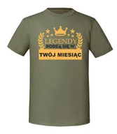 Swetry damskie - Damska koszulka z nadrukiem - Labrador - sweter Olive XXL - miniaturka - grafika 1