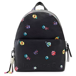 Desigual Women's Back_Fresia_Mombasa Mini 2000 Black, One Size, czarny, jeden rozmiar - Moda i Uroda OUTLET - miniaturka - grafika 1