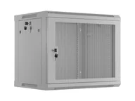 Szafy rack - Lanberg szafa rack wisząca 19'' 9U 600X450 szara drzwi perforowane WF01-6409-23S - miniaturka - grafika 1