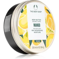Balsamy i kremy do ciała - The Body Shop, Wegańskie Masło Do Ciała, Mango Body Butter, 200ml - miniaturka - grafika 1