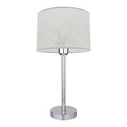 Lampy stojące - Lampa stołowa, Prata, 25x45 cm, chrom, transparentny, srebrny - miniaturka - grafika 1