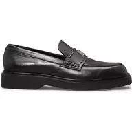 Półbuty damskie - Calvin Klein Skórzane loafersy - miniaturka - grafika 1