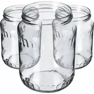 Szklane słoiki Jukka 720ml 8 szt. 82mm bez wieczka - Pojemniki kuchenne - miniaturka - grafika 1
