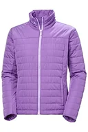 Kurtki damskie - Helly Hansen Damska kurtka izolacyjna W Crew 2.0, elektryczna fioletowa, XL - miniaturka - grafika 1