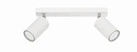 Lampy sufitowe - Lampex Plafon Rolos 558/2 BIA - miniaturka - grafika 1