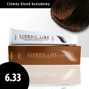 SCANDIC Line Profis lastrada farba do włosów 100ML 6.33 - Farby do włosów i szampony koloryzujące - miniaturka - grafika 1