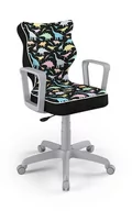 Fotele i krzesła biurowe - Krzesło Krzesło młodzieżowe Norm szary Storia 30 rozmiar 6 - miniaturka - grafika 1