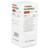 Apteczki i materiały opatrunkowe - Kompresy niejałowe z gazy Kompres (17N 8W) (Batist) - miniaturka - grafika 1