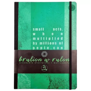 Think Green Brulion Flexi 96Kb5 W Kratkę Folia Mat + Lakier Wybiórczy - Zeszyty szkolne - miniaturka - grafika 1