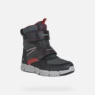 Śniegowce damskie - GEOX OBUWIE ŚNIEGOWCE J049XA FLEXYPER ROZ. 30 BLACK/RED - miniaturka - grafika 1