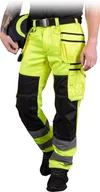 Odzież robocza - Spodnie ochronne do pasa czarno-żółty roz.62 - miniaturka - grafika 1