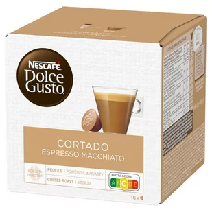 ZESTAW - Kapsułki Nescafé Dolce Gusto Cortado Espresso Macchiato 6x16 sztuk - Kawa w kapsułkach i saszetkach - miniaturka - grafika 1