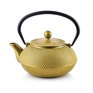 Dzbanek 800ml Złoty 16x18xh17cm Lumarko! - Dzbanki i imbryki - miniaturka - grafika 1