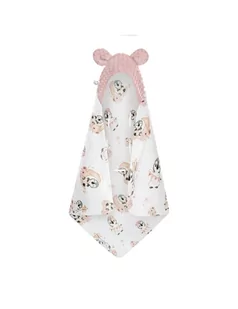 Bonjour Cherie Kocyk bambusowy do fotelika samochodowego 90/90 Vivi minky Sepia rose - Śpiworki dla dzieci - miniaturka - grafika 1