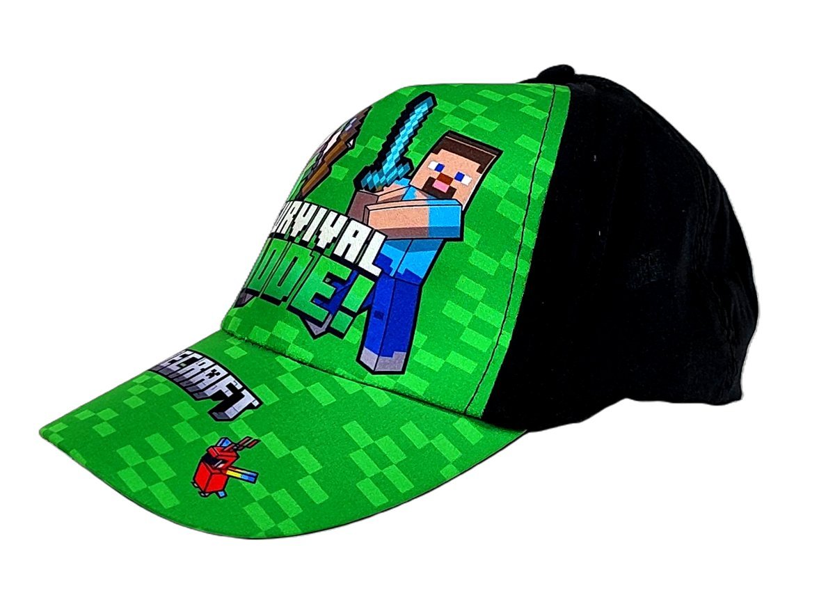 Czapka z daszkiem Minecraft - Survival Mode! - 54 cm