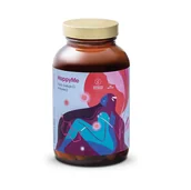 Suplementy naturalne - Health Labs Care Sp. z o.o. HEALTH LABS HappyMe Poprawa nastroju, usprawnienie pracy mózgu - 120 Kapsułek - miniaturka - grafika 1