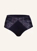 Majtki damskie - Mey Figi Panty Z Wysokim Stanem Z Serii Luxurious blau - miniaturka - grafika 1