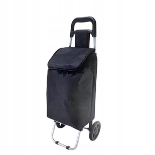 Semi Line Wózek torba na zakupy na kółkach lekka 1,44kg 30L max 15kg czarny - Torby męskie - miniaturka - grafika 1
