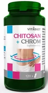 Suplementy naturalne - VITADIET VITADIET CHITOSAN + CHROM 120 KAPS. - miniaturka - grafika 1