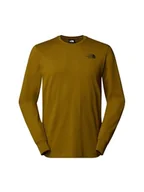 Koszulki męskie - The North Face Męskie L/S Redbox Koszulka Moss Green XL - miniaturka - grafika 1