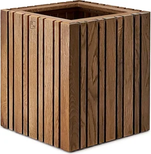 Doniczka samonawadniająca GrowMORE ciemny dąb - Donice - miniaturka - grafika 1