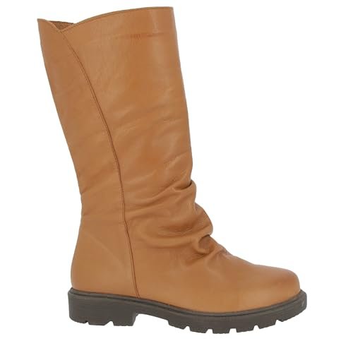 Andrea Conti Damskie kozaki modne, brązowe, 40 EU, brązowy, 40 EU