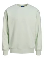Bluzy męskie - JACK & JONES Jorcopenhagen Big Sweat Crew Neck Noos bluza męska, jasnoniebieski, XL - miniaturka - grafika 1