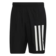 Klapki i japonki męskie - adidas Męskie klapki do pływania Big3s Clx Cl, czarne/białe, 50, czarny/biały, L - miniaturka - grafika 1