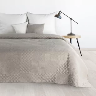 Narzuta 220 x 240 Pikowana Eurofirany Boni5 Srebrny - Narzuty - miniaturka - grafika 2