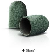 Frezy - Silcare Nakładki na Frez Gumowy 13 x 19 mm #080 green 10 szt. - miniaturka - grafika 1