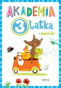 Greg Akademia 3 latka praca zbiorowa - Książki edukacyjne - miniaturka - grafika 2