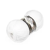 Pasmanteria - Alize, włóczka Superlana Klasik 55, biały - miniaturka - grafika 1