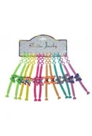 Zabawki kreatywne - Bransoletki z motylkiem 12szt - miniaturka - grafika 1