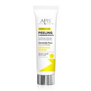 Peelingi i scruby do twarzy - Apis Hydrożelowy Peeling do twarzy z kwasami AHA 4% Ceramide Power 100 ml - miniaturka - grafika 1