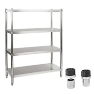 Meble gastronomiczne - Royal Catering Regał - 120 cm - stal nierdzewna RCER-120 RCER-120 - miniaturka - grafika 1