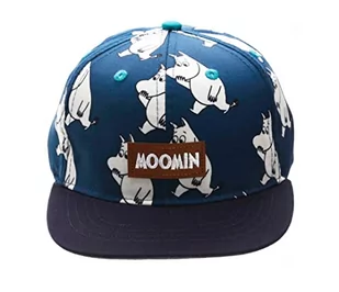 Nordicbuddies Czapka Moomintroll Happy Kids Muminki, niebieska, jeden rozmiar pasuje do większości, NIEBIESKI, rozmiar uniwersalny - Zabawy w naśladowanie dorosłych - miniaturka - grafika 1