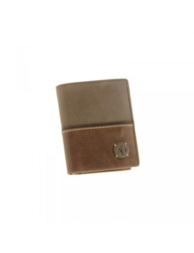 ADAPELL Portfel tarj. 10,7 x 8,5 x 1,5 cm brązowy, Brązowy, Talla única, Casual