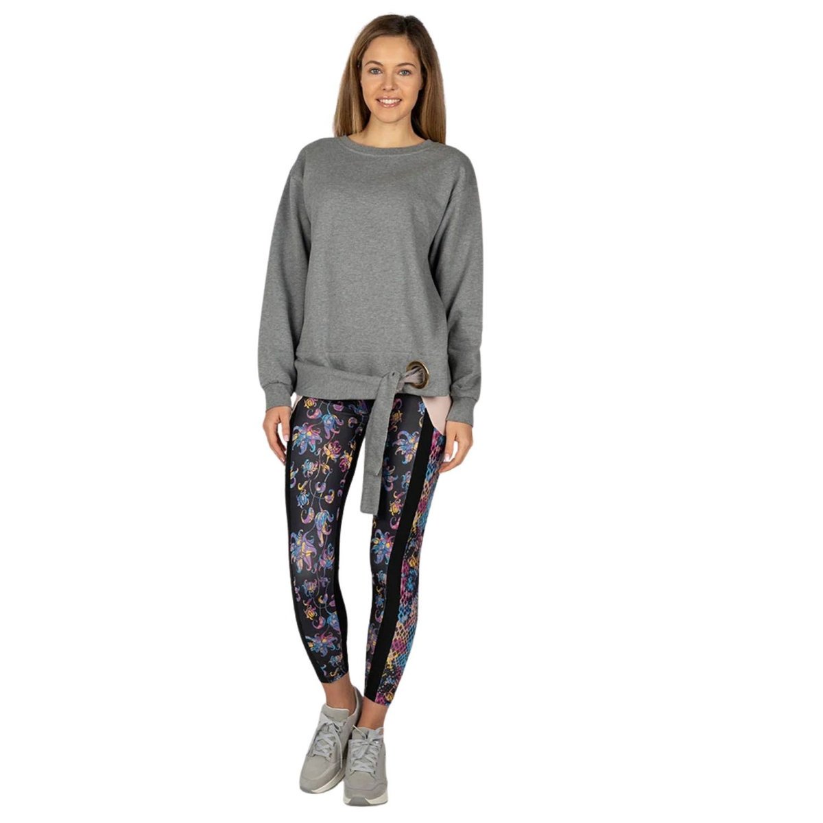 Legginsy damskie Trussardi Sport dopasowane sportowe-S