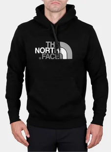 Bluza z kapturem The North Face Drew Peak Pullover - black - Bluzy sportowe męskie - miniaturka - grafika 1