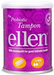 Elle, Tampony probiotyczne Mini, 14 szt. - Tampony - miniaturka - grafika 1
