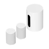 Soundbary - SONOS 2 x ERA 100 + SUB MINI (komplet/biały) - miniaturka - grafika 1