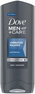 Dove Men+Care Hydration Balance Body And Face Wash żel pod prysznic 250ml - Żele pod prysznic dla mężczyzn - miniaturka - grafika 1