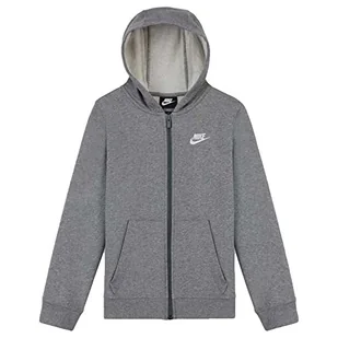 NIKE Bluza chłopięca B Nsw Ft Club Fz - Bluzy dla chłopców - miniaturka - grafika 1